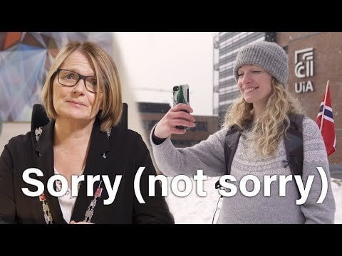 ノルウェーの大学は、ウィルフェレルとGMSスーパーボウル広告に応答します - ごめんなさい（ごめんなさい）