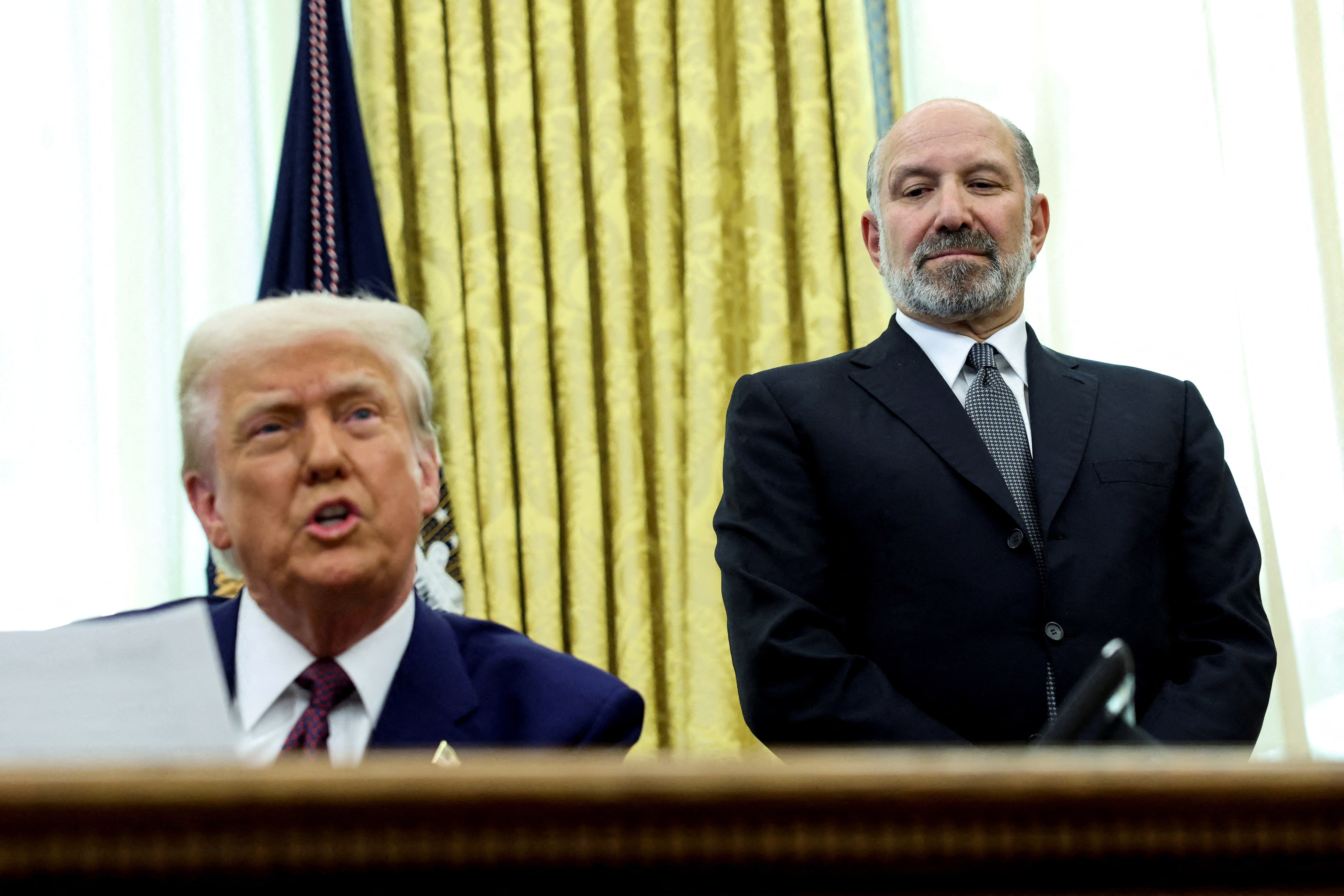 トランプ氏、国防費巡り中ロと協議の意向　非核化の動きを支持