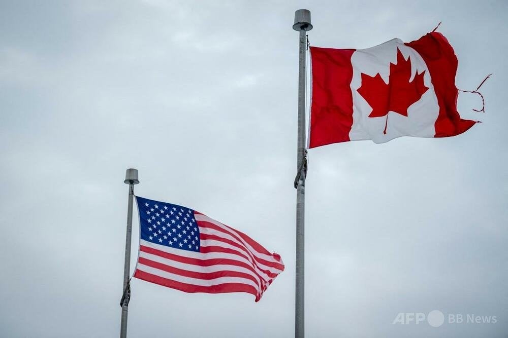 カナダの試合で米国歌にブーイング、観客が関税に怒り
