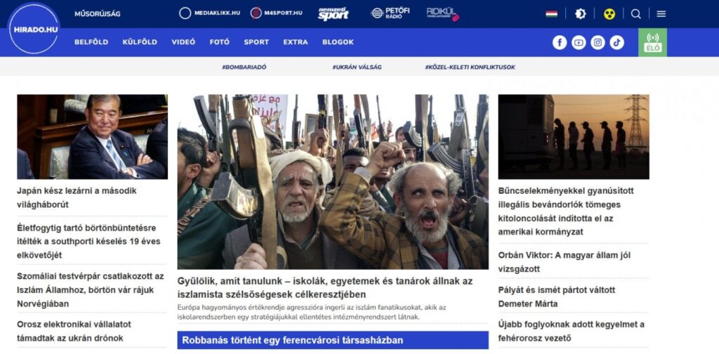 フィデスのメディアは、イスラム教徒が混ざることができるまで、大規模な学校の爆弾の脅威にのみ関心がありました