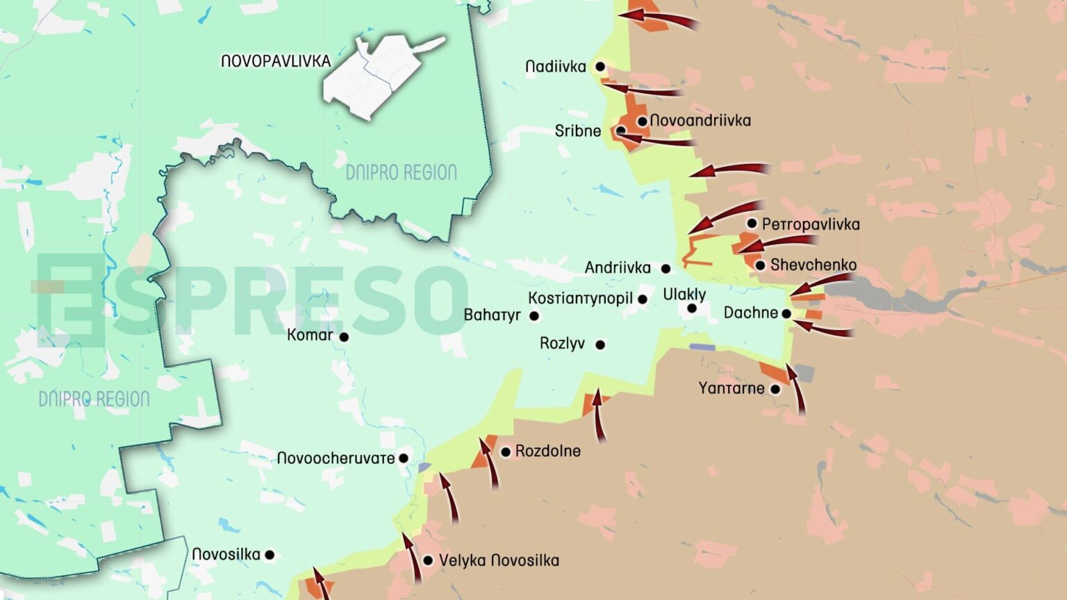 新しいロシア - ウクレーン戦争地図：ウクライナ軍は最前線を安定させ、ポクロフスクの近くのすべてのメーターの戦い。衝突の半分以上がポクロフスクの近くで発生し、そこではウクライナ軍がラインを保持し、ロシアの攻撃に抵抗し、カウンターストリックを打ち上げました。クラフーブセクターのダッチネを介して激しい戦いが激化しました。