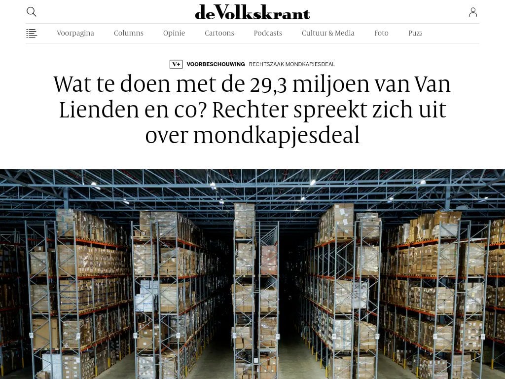 ヴァンリエンデンアンドカンパニーからの2930万人をどうするか？裁判官は、マウスキャップの取引について話します