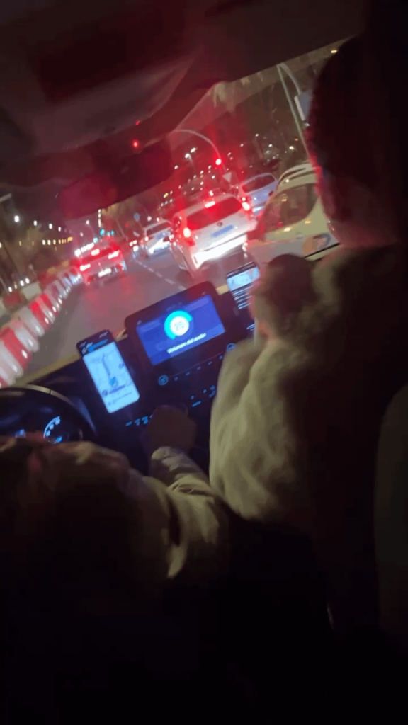 スペインのuberは別のものです。