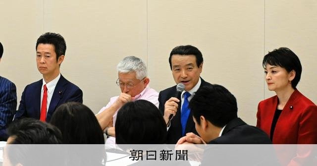 「食料品は消費税ゼロに」立憲3割が出席 よみがえる党分裂の記憶