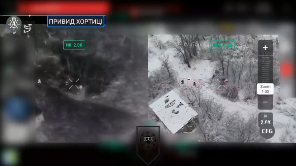 ロシアの光ファイバードローン演算子のグループは、光ファイバーUAVの軌跡に沿って検出され、ドローンでヒットしました。 Pokrovsk Direction、UAS大隊「KhortytsiaのGhost」、15番目の運用任務の旅団。 2025年2月