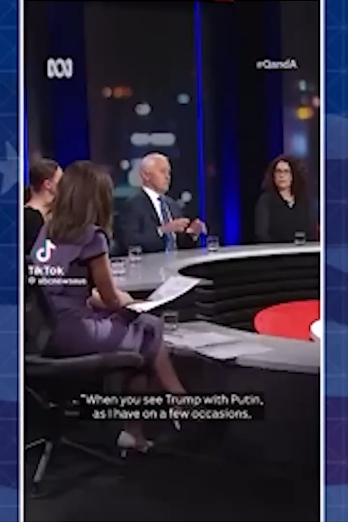オーストラリアの元首相：「トランプはプーチンにwe敬の念を抱いています。」