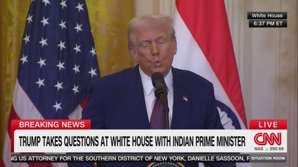 トランプは、ロシアの侵略をウクライナを非難します。 |トランプ：「ロシアはプーチン大統領のずっと前に初日から言った、彼らはウクライナをNATOにいることはできないと言った。彼らは非常に強く言った。実際にそれは戦争の始まりを引き起こしたものだと思う。バイデンは言ったそれとZelenskyyは言った。」