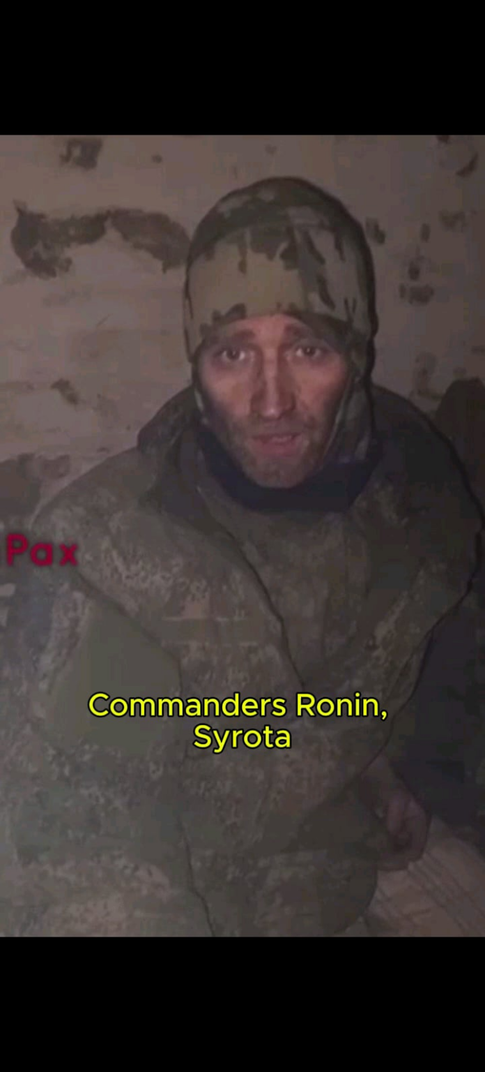 ロシアの侵略者は、負傷したにもかかわらず、彼は避難していないと不満を述べています。代わりに、彼の司令官は彼を最前線に押し込み、手rena弾または射撃によって彼の「望ましくない」同志を殺すことを強制しました