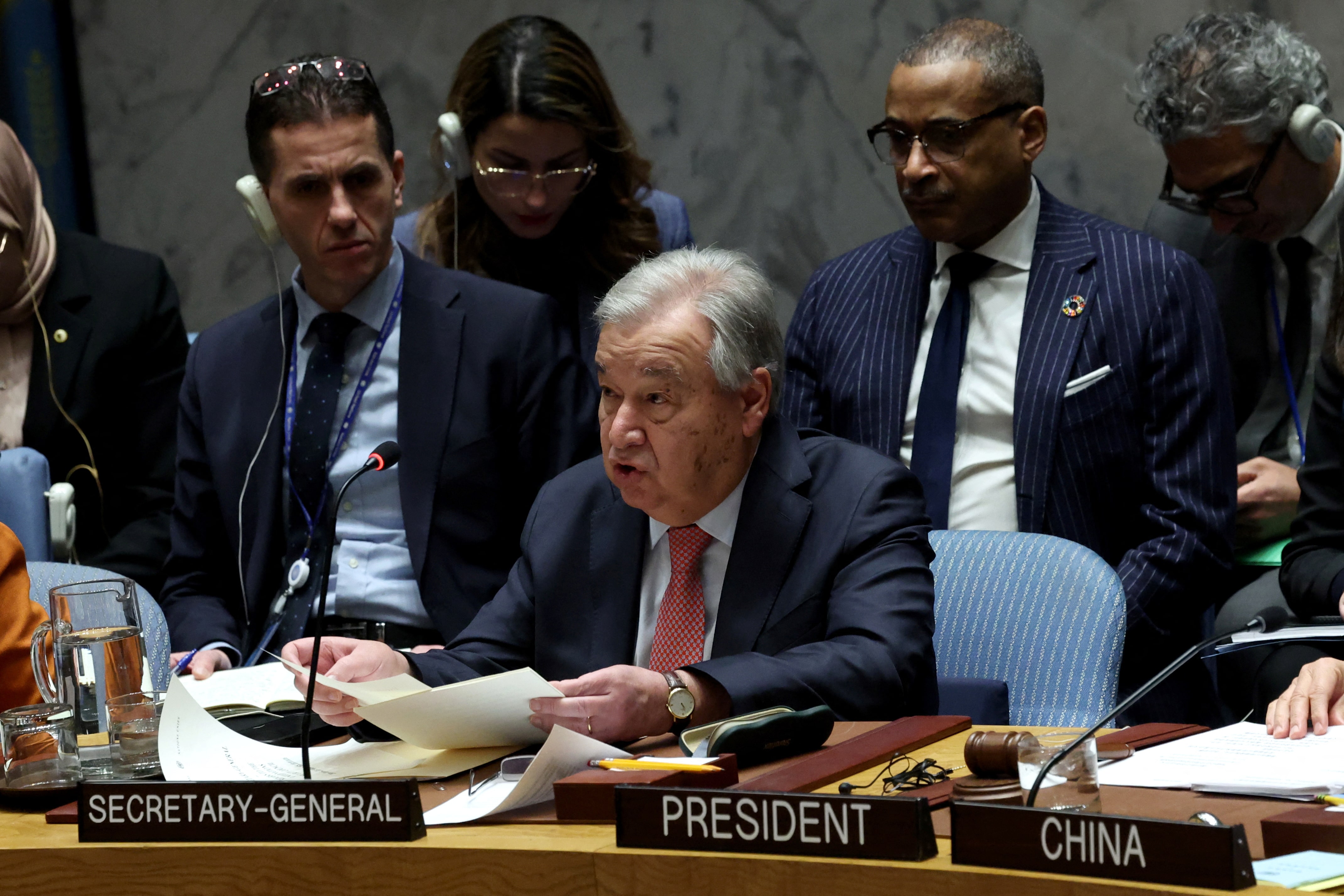 国連事務総長、世界安全保障体制崩壊に警鐘　ジュネーブ軍縮会議