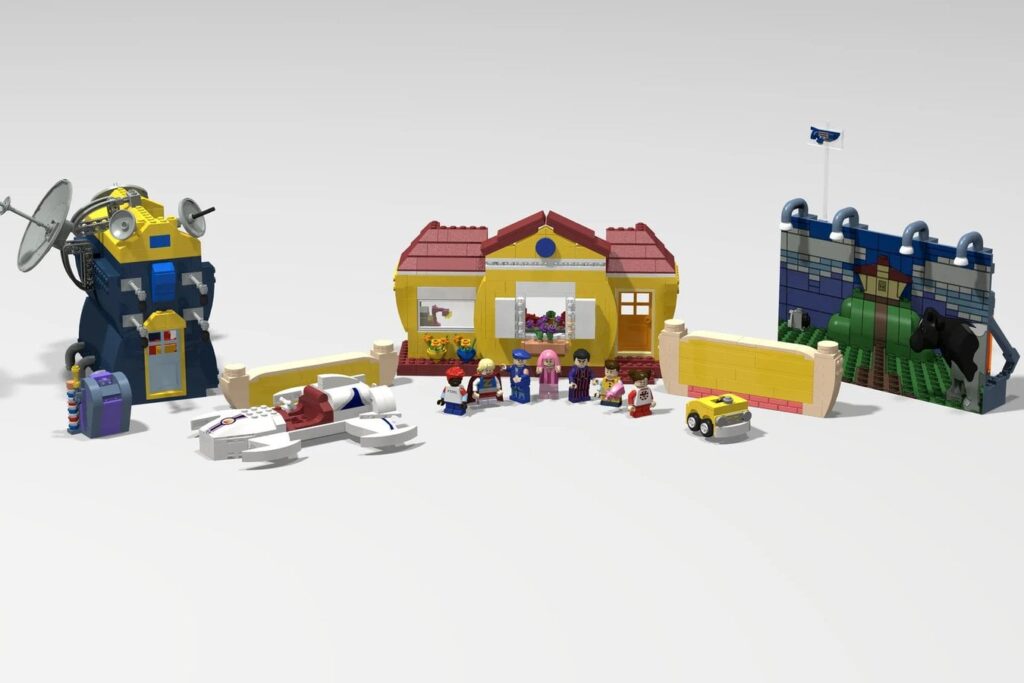LEGO Lazytownセットをサポートします LEGO Lazytownセットをサポートします