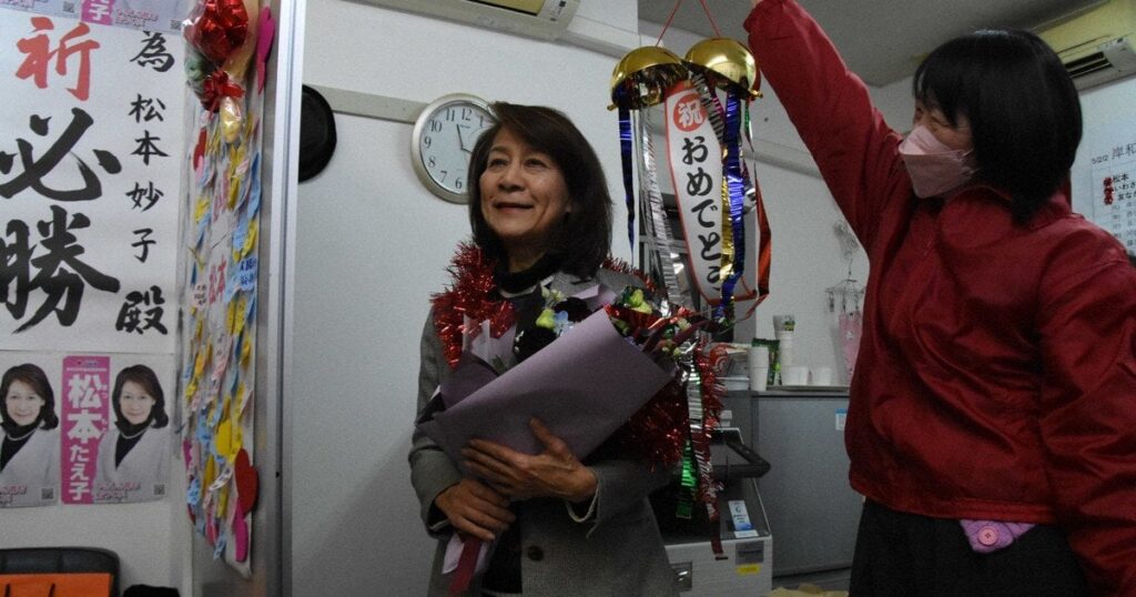 岸和田市議選、市長不信任「賛成」が22人当選　永野氏失職の公算大