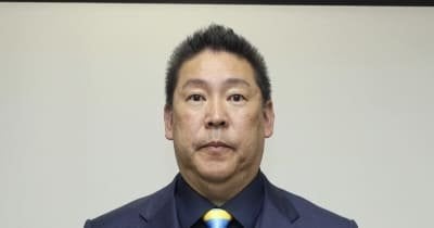 「2馬力」応援方針を撤回 N党の立花孝志氏、千葉県知事選