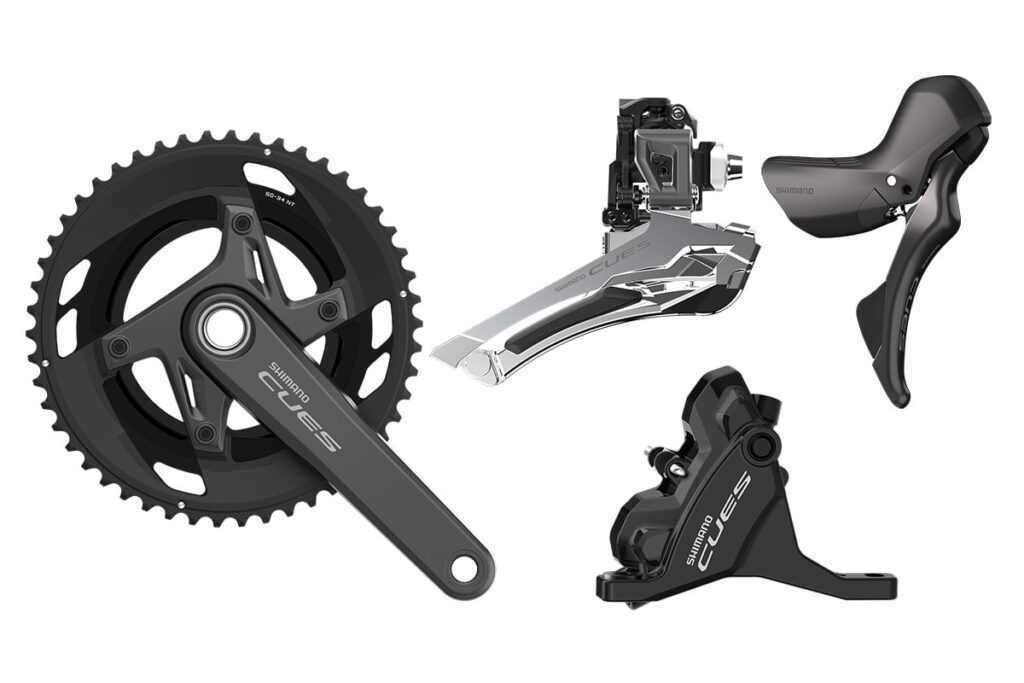 シマノ CUESとESSA　高耐久性と変速性能に優れるライフスタイル・コンポーネンツにドロップバー用が登場 - 新製品情報2025 | cyclowired