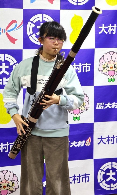 ファゴット部門で全国３位！　長崎・大村の小学６年生、クラシック音楽コンクールで好成績