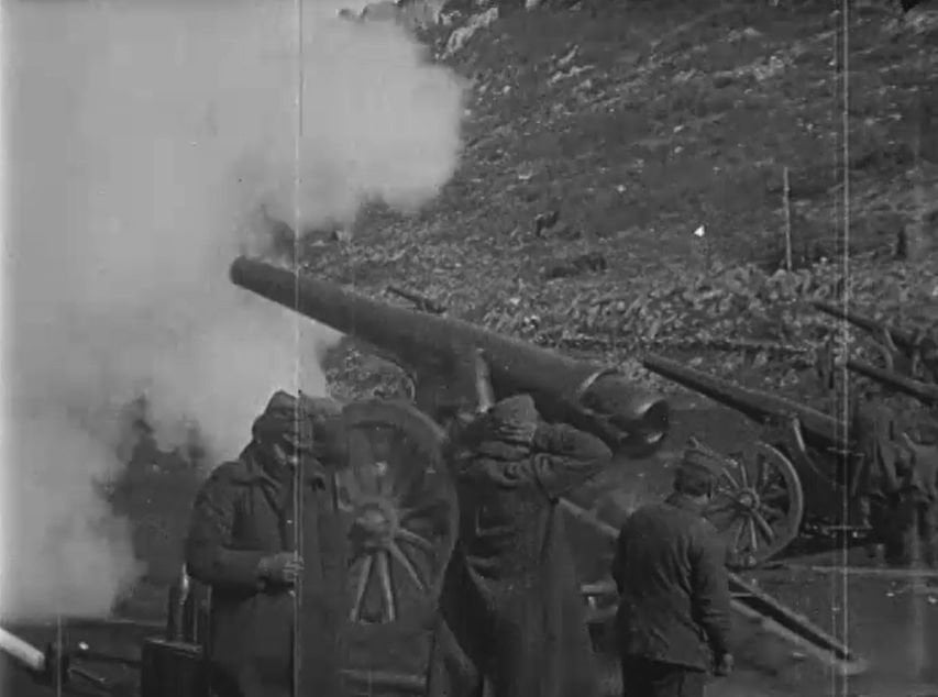 1913年のイオアニナの解放からの珍しい映画