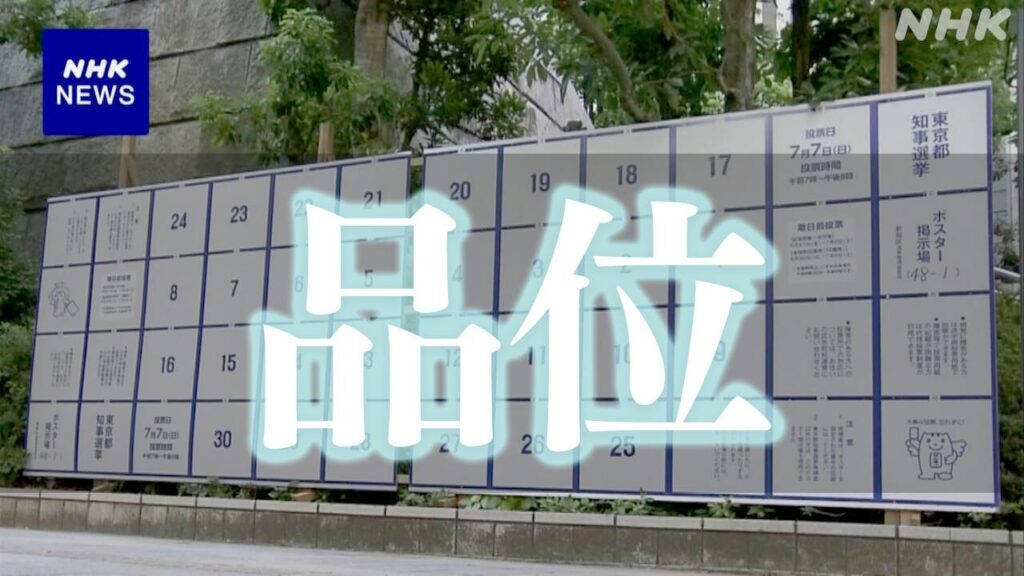 品位を損なう選挙ポスター禁止 公選法改正案 衆院特別委で可決