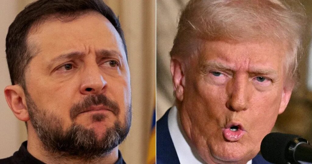 トランプ：ゼレンスキーはジョー・ビデントを彼の鼻に導いた独裁者です