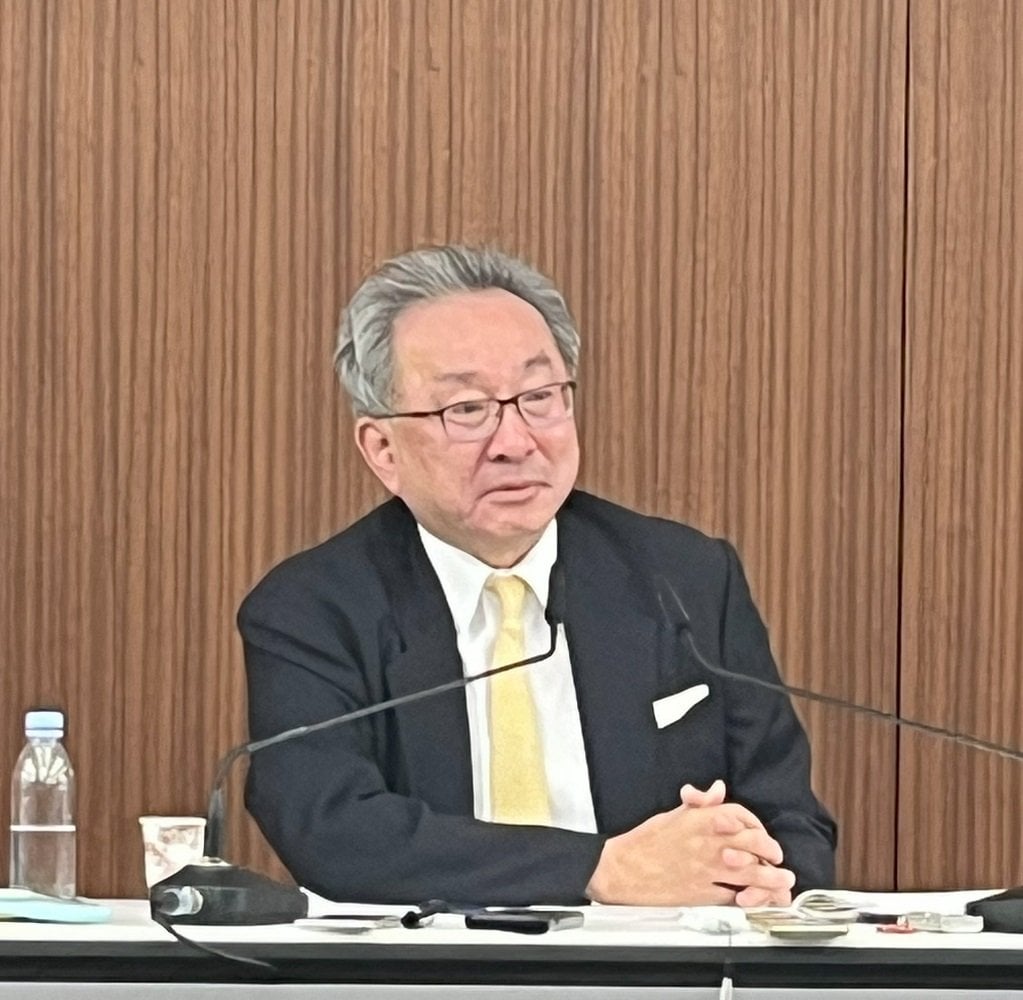 民放連（日本民間放送連盟）の遠藤龍之介会長（フジテレビジョン副会長）が辞意行為