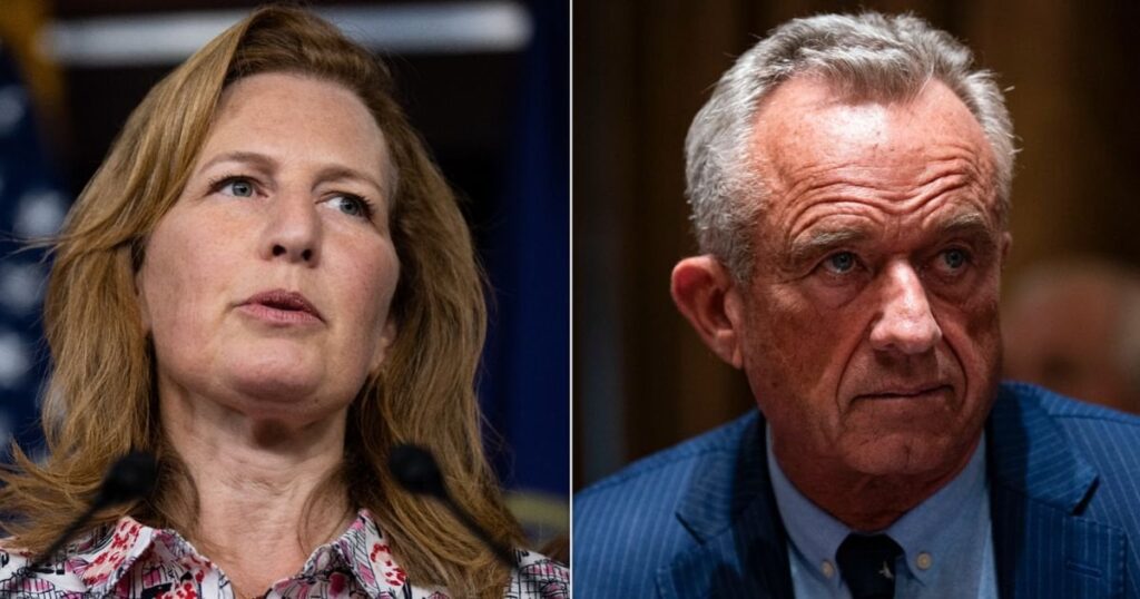 「彼はs ** tでいっぱいです」：議会の小児科医は、麻疹からの子供の死をrfk Jr.を非難します