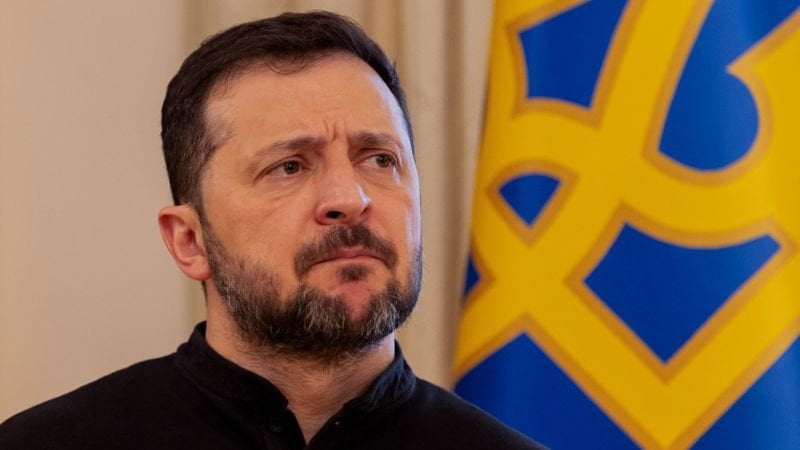 ゼレンスキー大統領が受け入れることはない、ゼレンスキー大統領の1人の博士号のドラフトムレイン希土類鉱物取引