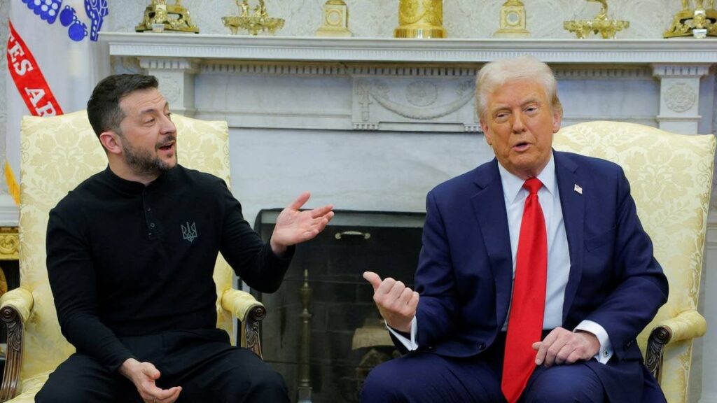トランプとZelenskyjの間のヒスシーな雰囲気： - オープンステージには完全な口論があります。 -NRKノルウェー