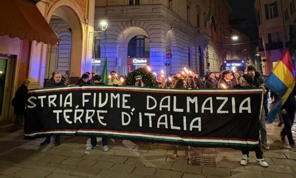 クロアチアの権利は、イタリアのファシストについて静かに沈黙しています
