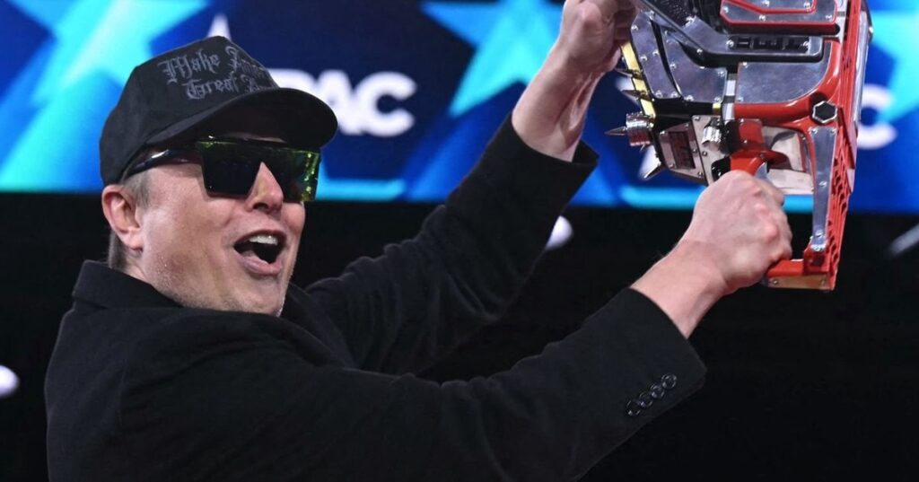 Elon Muskの「Cringe Af」CPACスタントは容赦なくオンラインでock笑されています
