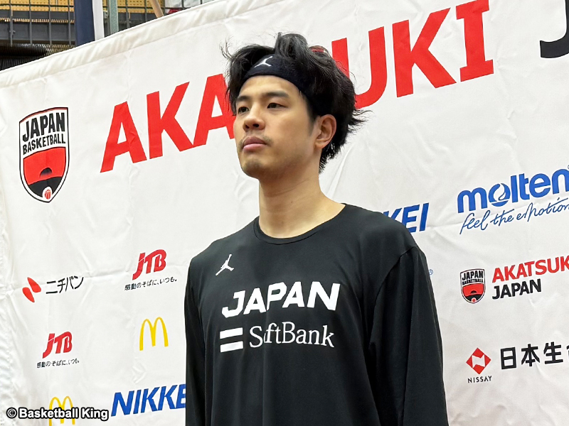 日本代表キャプテン就任の吉井裕鷹「日本のために尽くします」ホーバスHCは信頼「IQ高い」 | バスケットボールキング