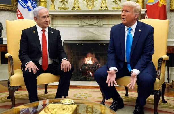 トランプとネタニヤフは、ホワイトハウスをボイコットするための呼びかけの中で、TDによって「2人のサイコパス」と呼ばれる