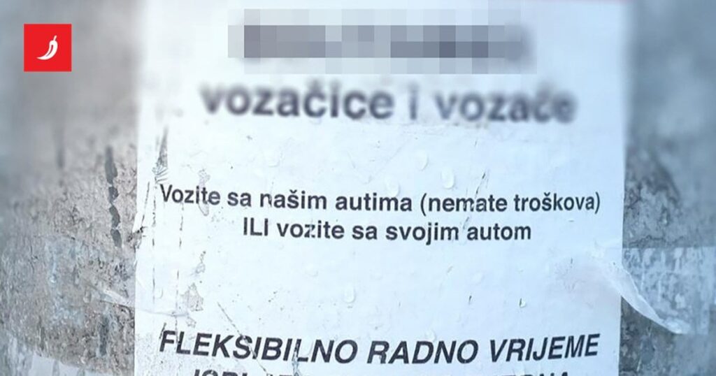 Uskokは、外国の運転手の証明書で犯罪を発見しました：「何も運転しないでください...」