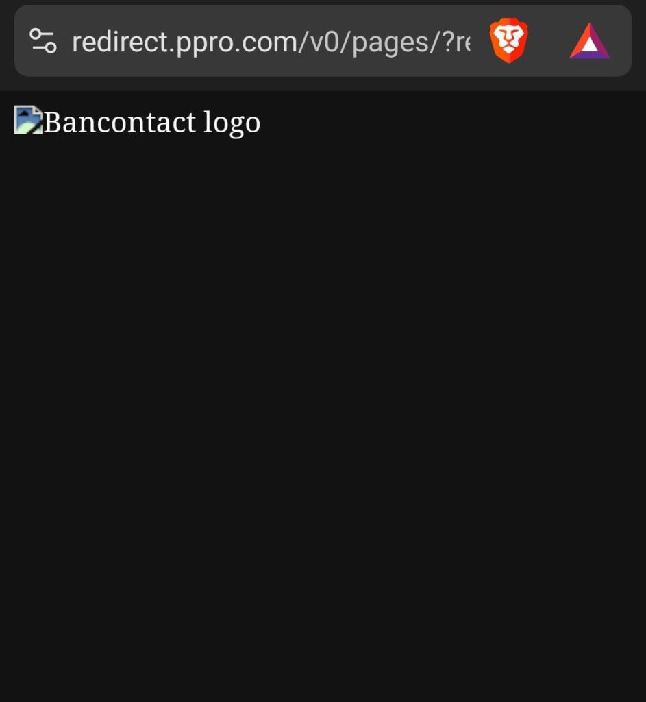Bancontactの問題? Bancontactの問題?