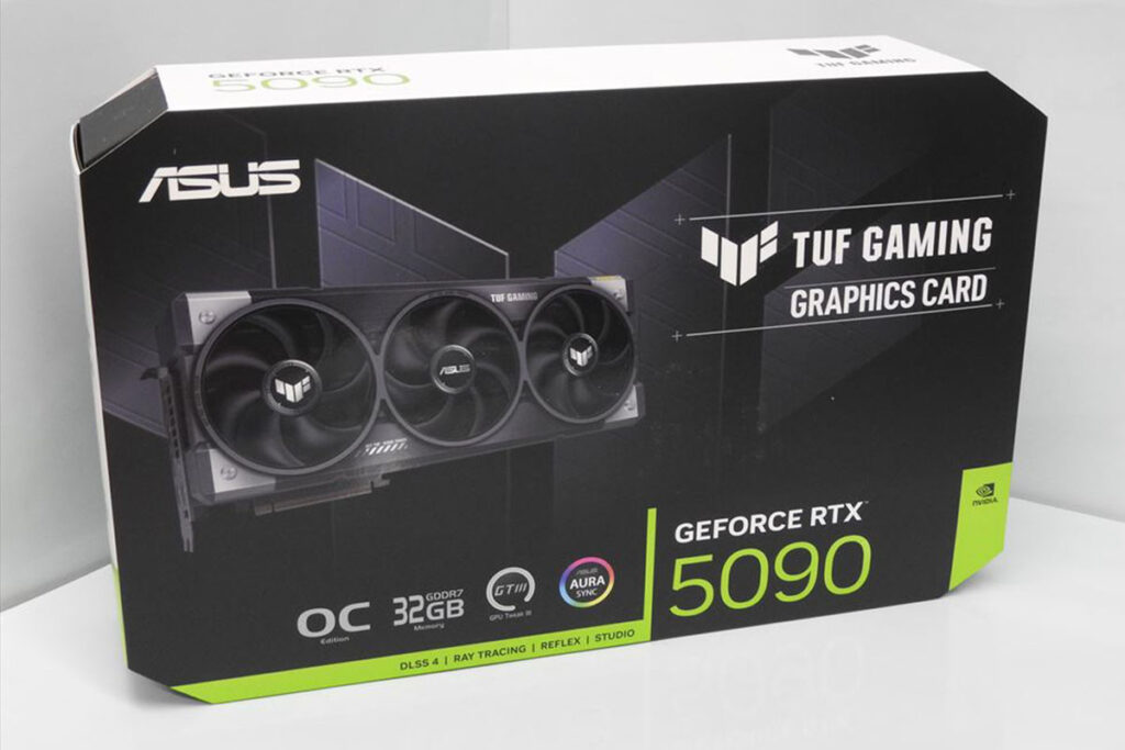 ASUSのRTX 5090ビデオカードが入荷！ ウェブでの抽選販売 - ASCII.jp