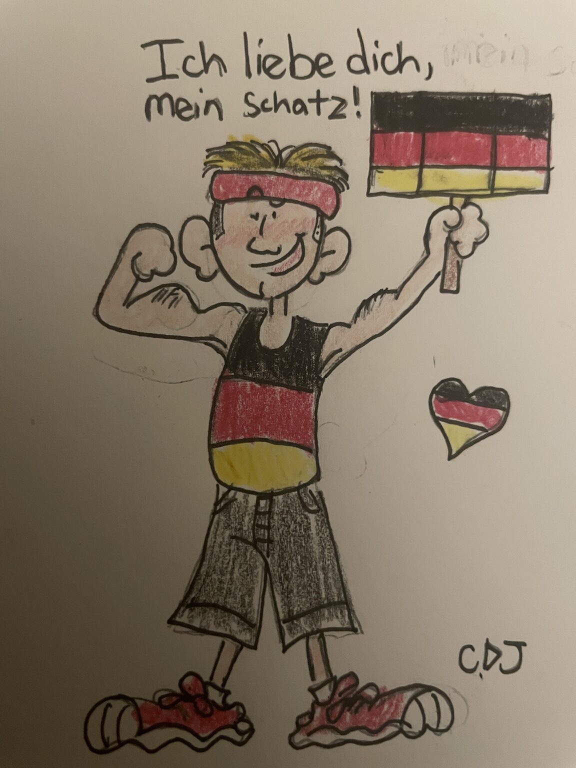 私はあなたの素敵な国を描きました。気に入っていただければ幸いです。