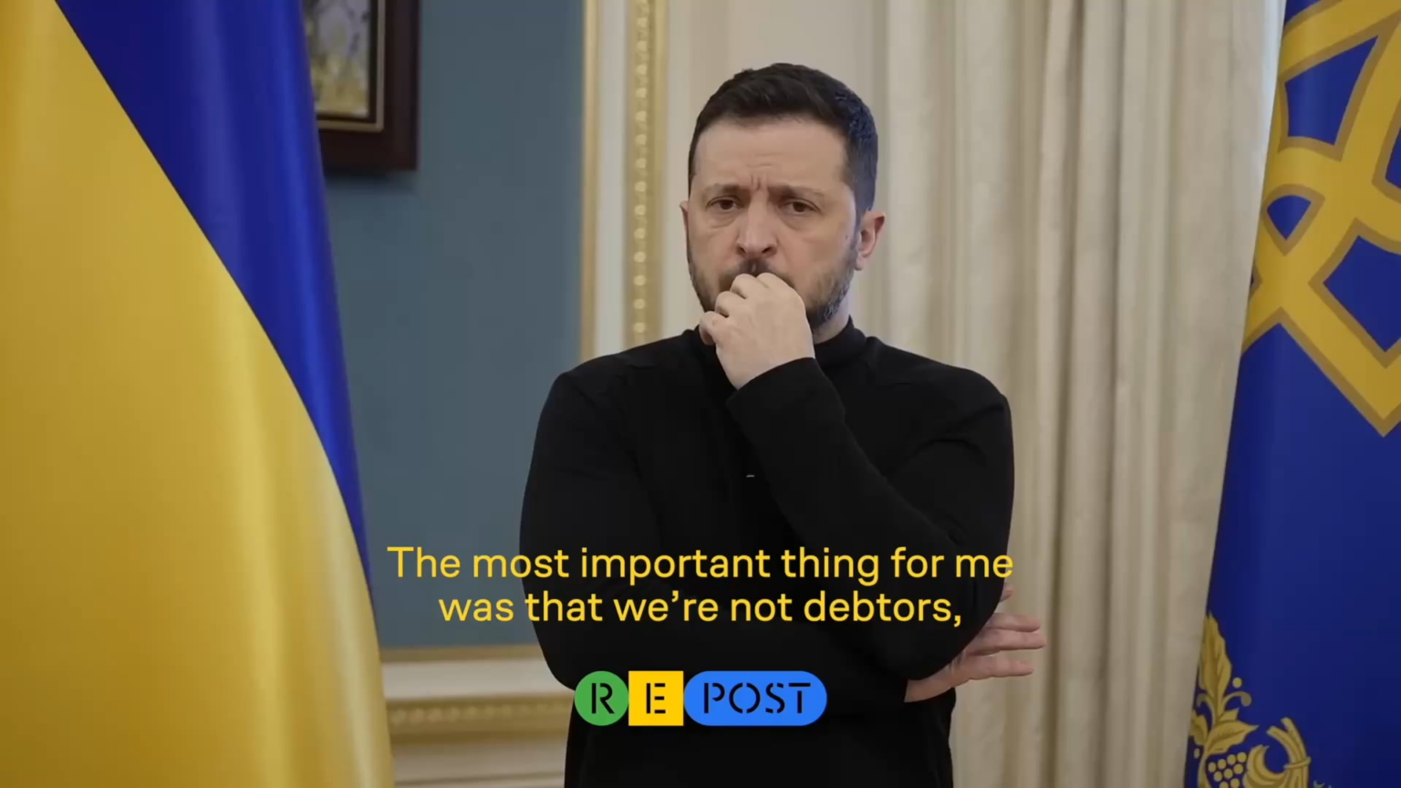 Zelensky：「この契約で10セントを返済することに同意しません」