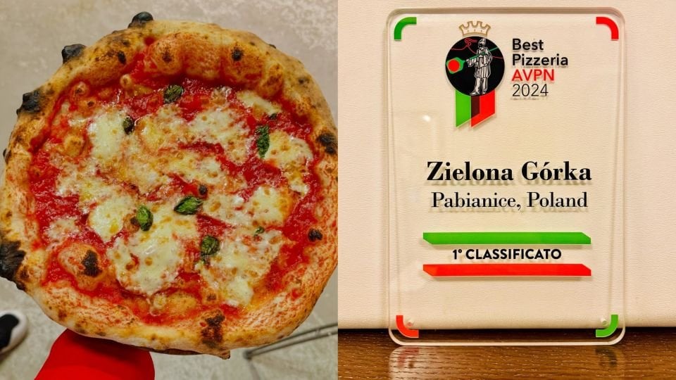 世界最高のナポリのピッツェリアと名付けられたポーランドのレストラン