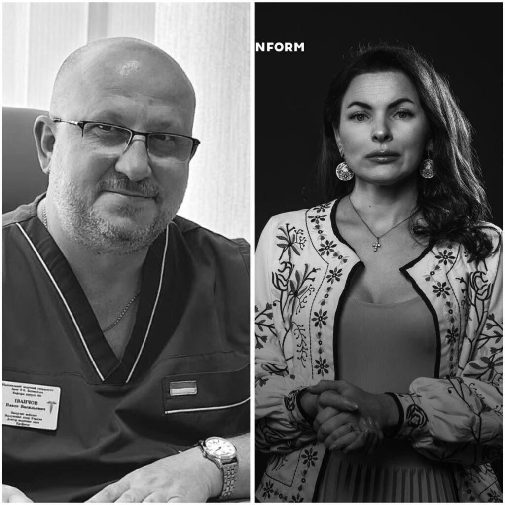ブチャでは、ロシアのドローンがテティアナ・クリュリクと彼女の夫の家を襲い、両方を殺しました。彼女はウクリンフォームのマルチメディア部門の編集長であり、夫のパブロ・イヴァンチョフ教授は、ボゴモレット国立医科大学の外科部長でした。