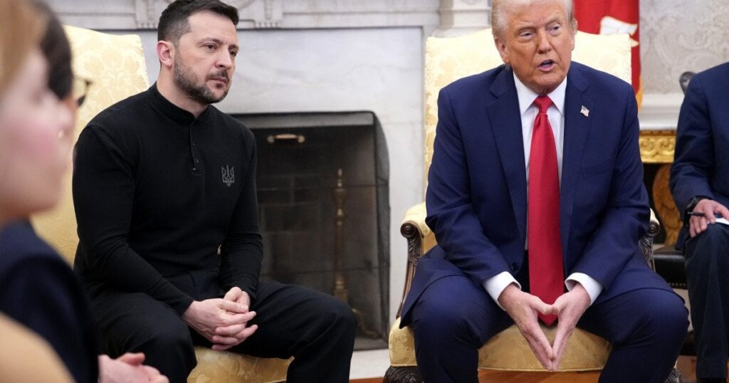 ホワイトハウスでの緊張した会議。ドナルド・トランプ、ヴォルジミール・ゼレンスキーへ：「あなたは第三次世界大戦で遊ぶ」