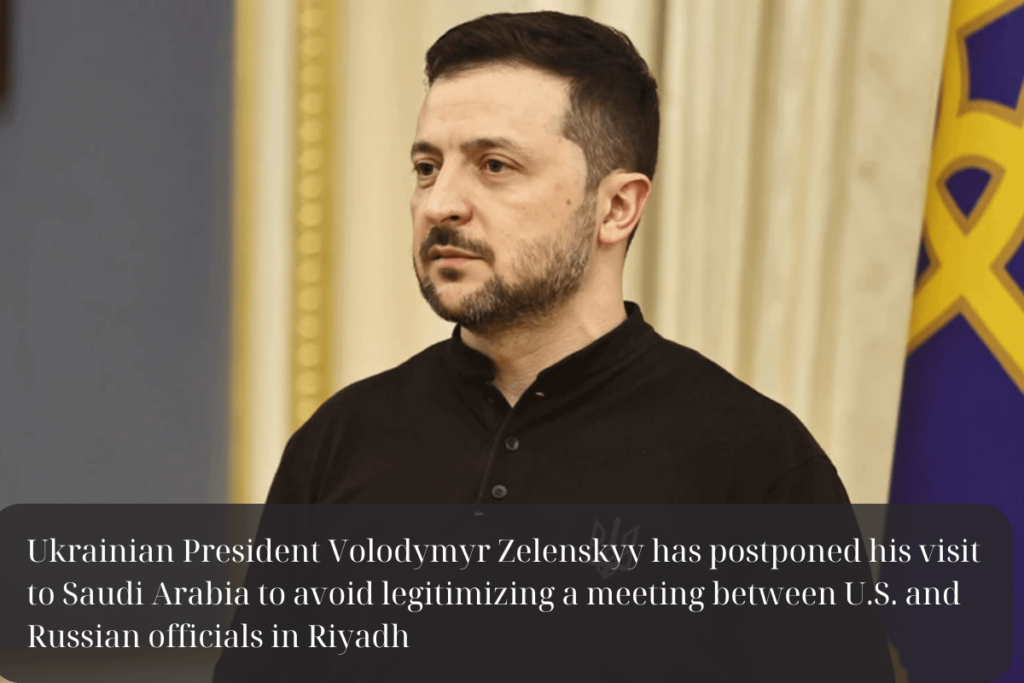 Zelenskiyは、火曜日に開催された高レベルの米国ロシア会議に招待されていないと述べた。 「私たちは誰も私たちの背中の後ろに何かを決めてほしくありません。ウクライナでは、ウクライナでの戦争を終わらせる方法についての決定を下すことはできません」と彼は強調した。
