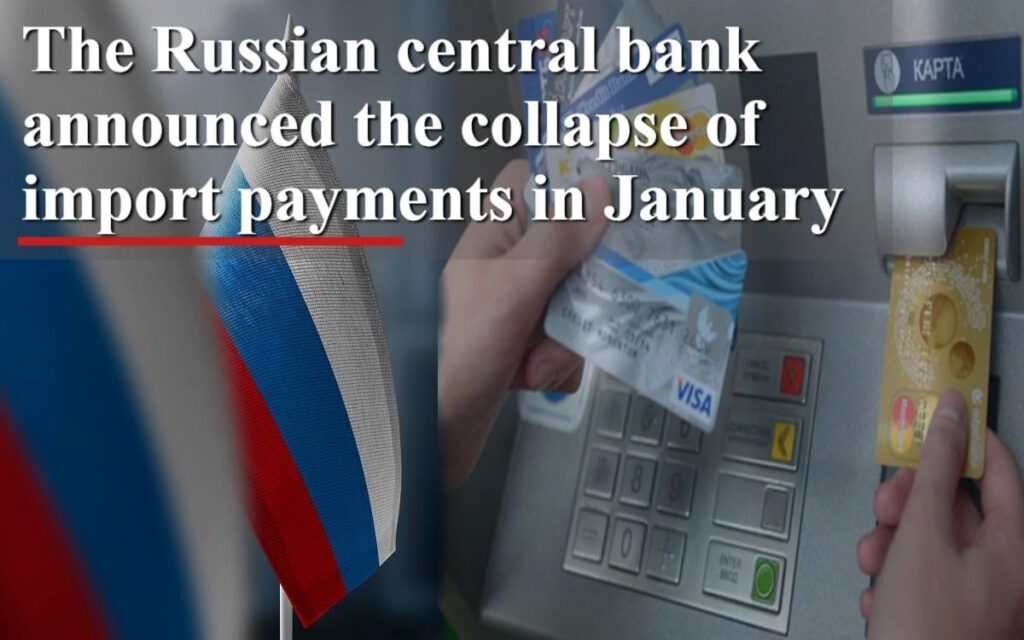 1月、ロシアの輸入業者は最大54億ドル相当の商品を支払うことができませんでした。 2024年12月19日にガスプロンバンクが率いる50を超えるロシアの銀行に対して制裁が課された後、確立されたスキームが崩壊し、法的支払いチェーンが遅れ、決済条件が増加しました。