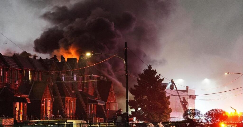 フィラデルフィアの建物でエリアンバランスが沈殿し、少なくとも6人の死者