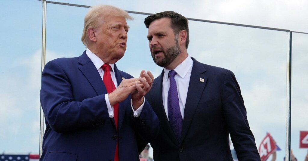 JD Vanceは、裁判官が「許可されていない」と主張している主張は、トランプ大統領を大統領命令で覆すことを提案し、Potusは司法裁定に反する「正当な権限」を持っていることを示唆している