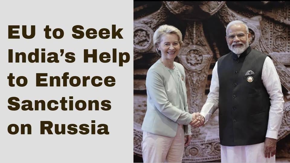 欧州委員会のウルスラ・フォン・デル・レイエンは、インドのナレンドラ・モディ首相に、今週のニューデリーでの会議中にロシアの制裁の実施を支援するよう求めます。インドは国連制裁のみに従いますが、ロシアは原油と武器の主要なサプライヤーのままです。
