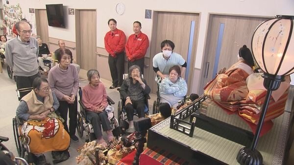 豪華7段飾りを約2時間で…街の便利屋さんにこの時期依頼が相次ぐ『ひな人形の設置』高齢者施設で歓声上がる 名古屋市守山区