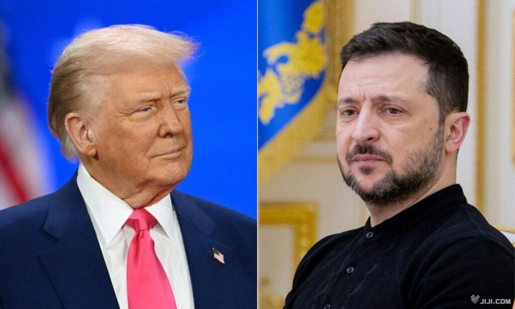 トランプ氏「独裁者と呼んだか」 ゼレンスキー氏と会談控え：時事ドットコム