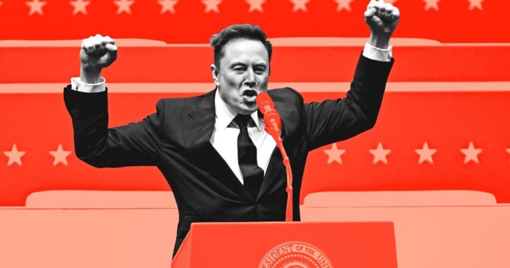 誰もイーロン・マスクに投票した|自己利益で不安定な誇大膜が米国政府の支配権を握っています。