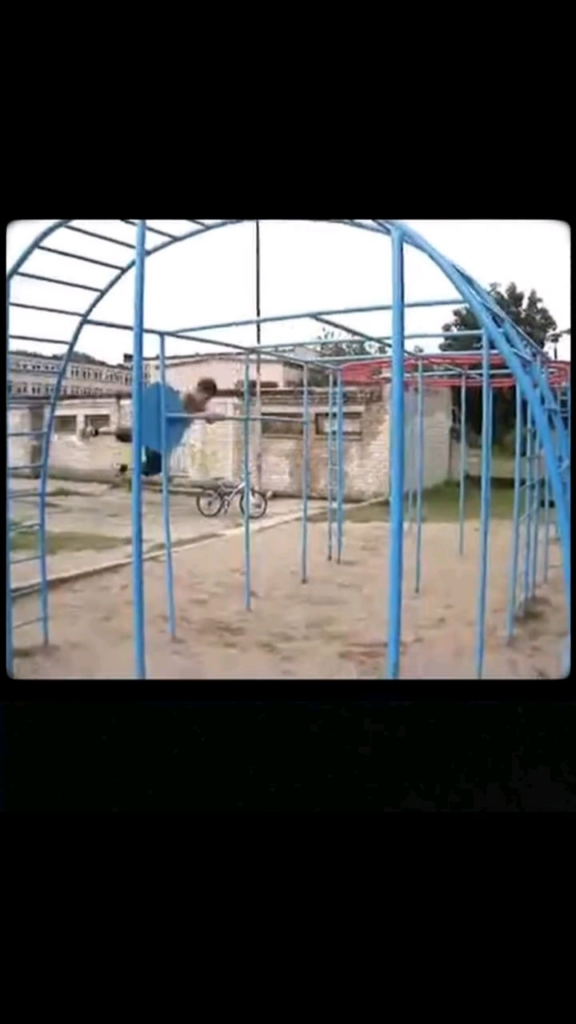 ダウガヴァピルズのパークール