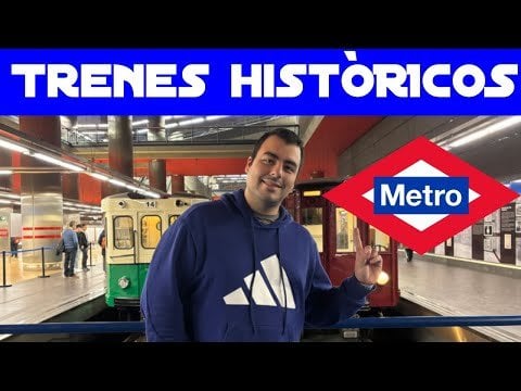 [Metro de Madrid] チャマルティンの歴史的列車博物館を訪問します。