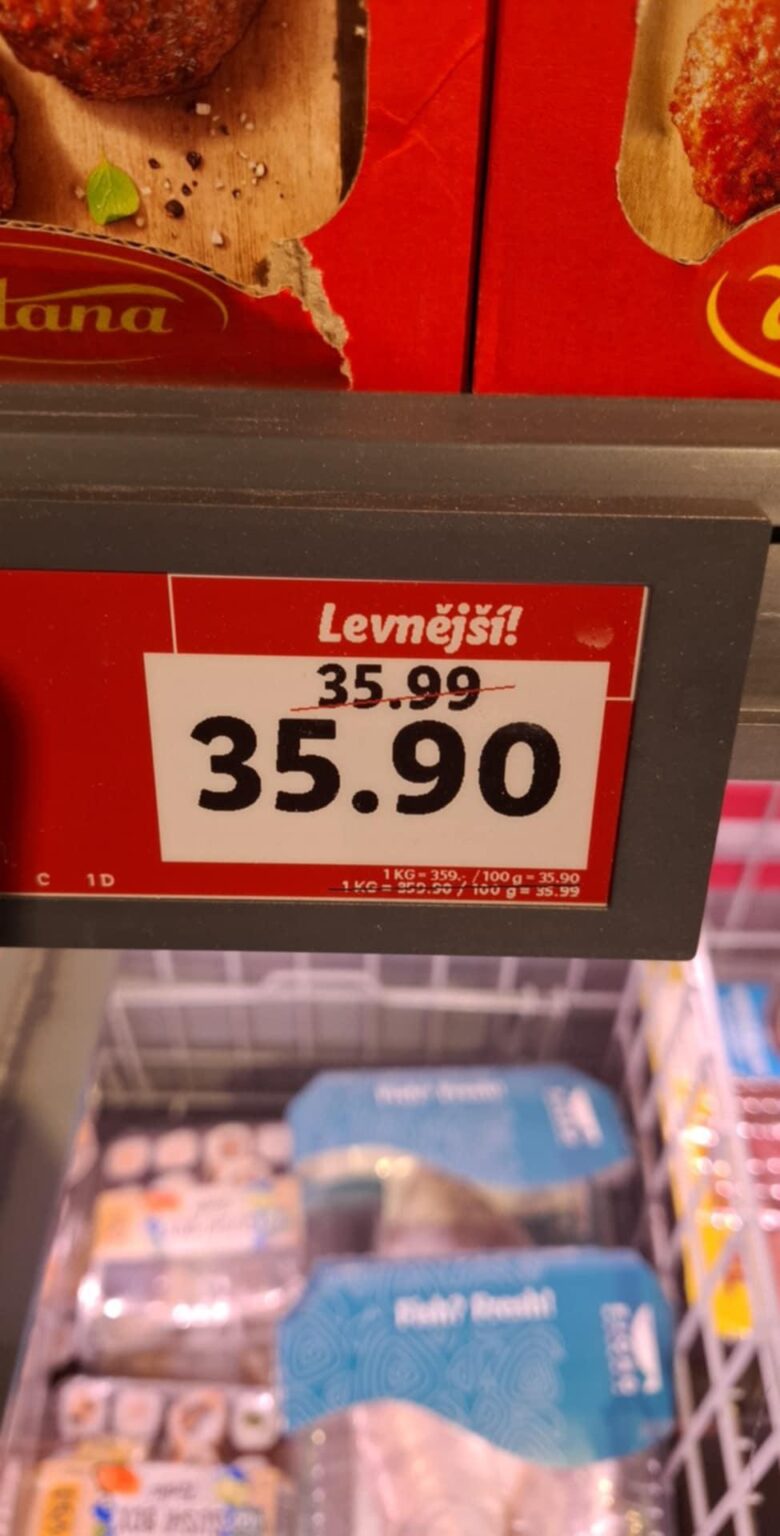 プラハの割引。