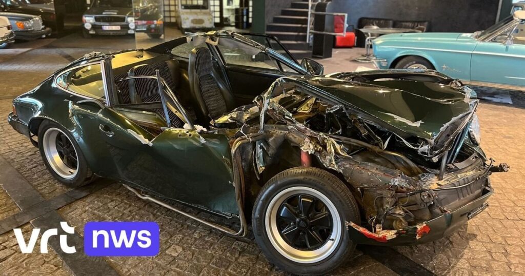 Tom WaesのVerhakkelde PorscheはHasseltで競売にかけられています