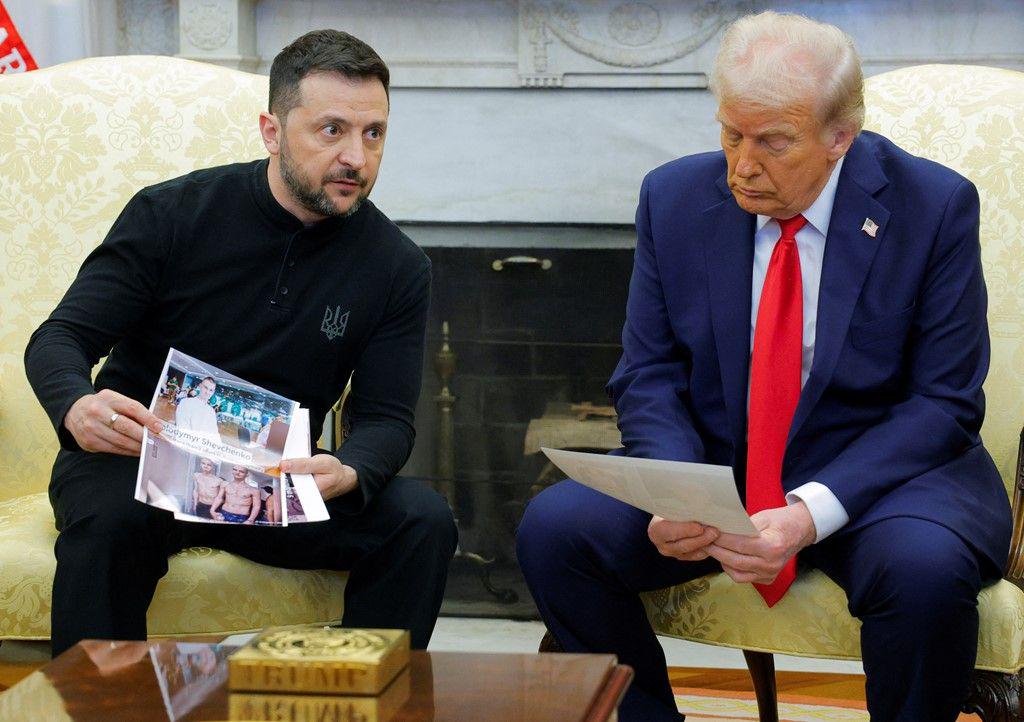 ゼレンスキーは、トランプがロシアの戦争犯罪の写真を示しており、「トランプ大統領が私たちの側にいると思う」と付け加えています。